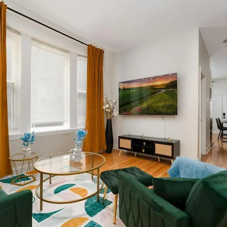 15Mins Dt Wicker Park Gem Sleeps 7 Freepark Apartamento